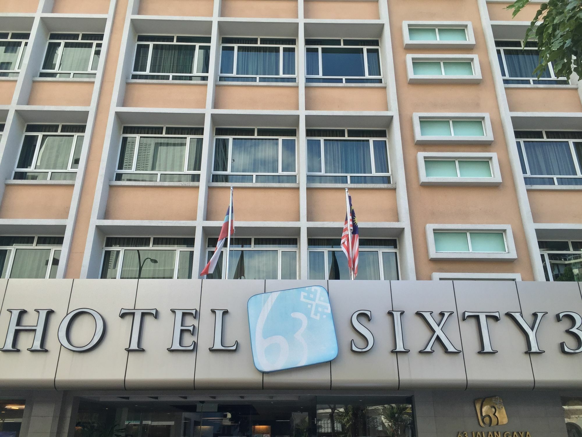 Hotel Sixty3 Kota Kinabalu Exterior foto